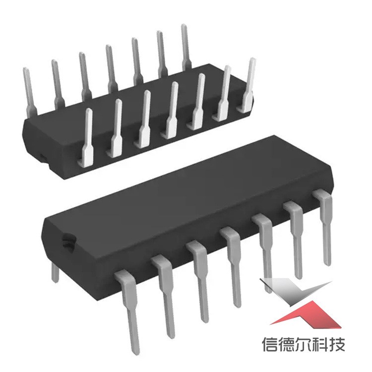 长期供应cd4001bcn逻辑ic栅极和逆变器集成电路原厂原包装