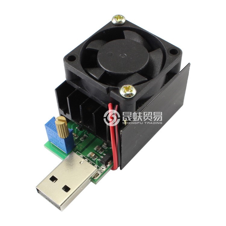 USB可調恒流假負載 QC3.0 2.0 MTK PE+ 快充測試儀5V9V12V 18W