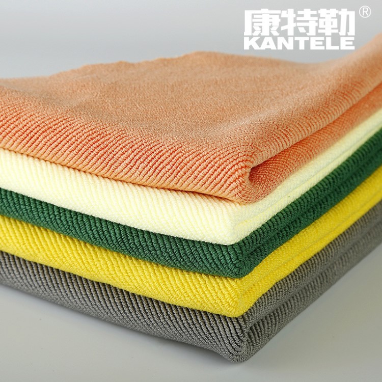 康特勒超細(xì)纖維經(jīng)編大珍珠毛巾布 廚房幫手吸水去污珍珠布布定制
