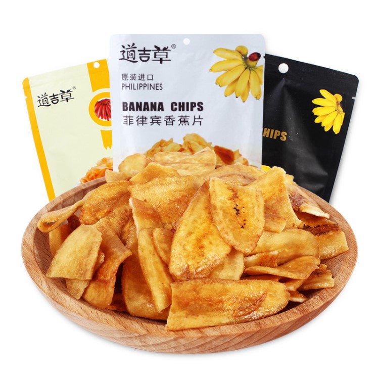 菲律賓道吉草香蕉片60g 片片香甜 口口香脆