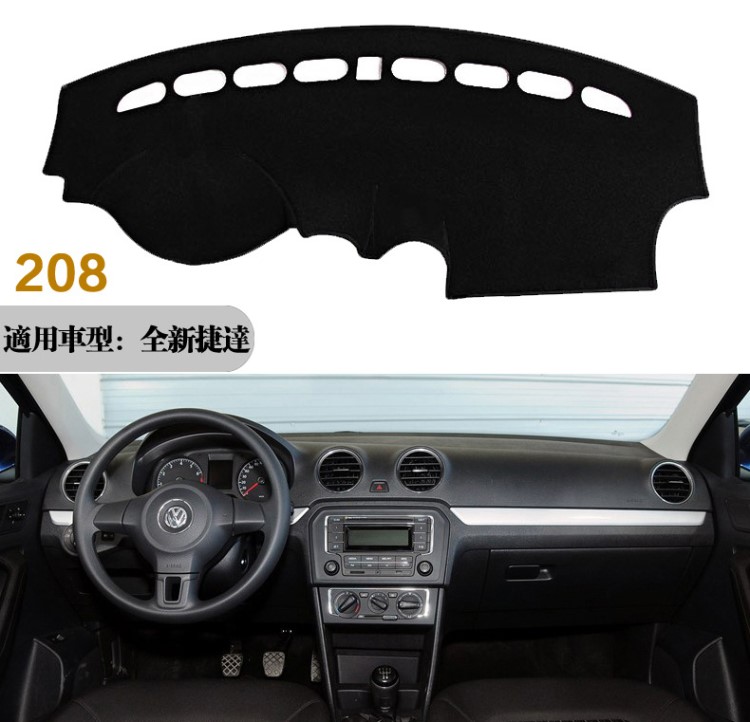 208#定制全新捷達(dá)汽車用品改裝內(nèi)飾竹炭避光墊專車專用 一件代發(fā)