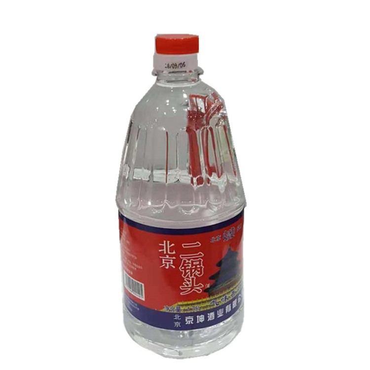 便宜北京二鍋頭塑料桶裝1.75L*42度便宜低價(jià)批發(fā)散裝白酒56度風(fēng)味