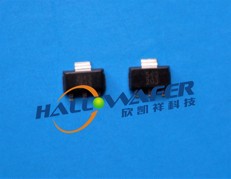 霍爾磁控IC 水表用磁敏元件 高溫單極霍爾開關DH543