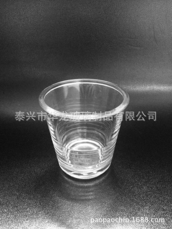 創(chuàng)意玻璃燭杯   壓制玻璃   玻璃工藝品    蠟燭臺玻璃制品