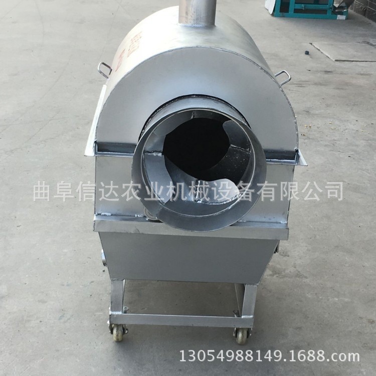 小型創業設備燃煤兩用15容量炒瓜子機 炒貨機 炒栗子機