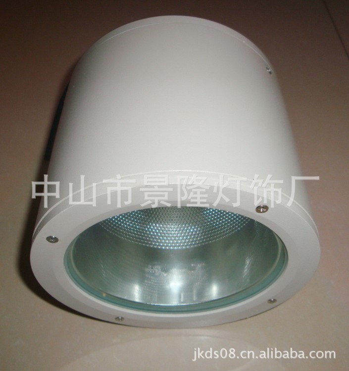 供應(yīng)￠180*H200室外明裝吸頂燈節(jié)能PAR38 LED吸頂筒燈JX180鋁外殼