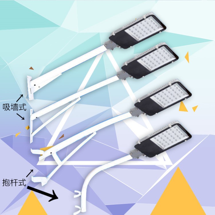 1.2m1.5m抱箍式路燈桿 戶外道路太陽能LED路燈桿 路燈桿燈具批發(fā)
