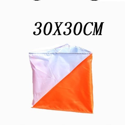定向越野 買十送一 點標旗標志旗 定制LOGO 30*30厘米 國際標準