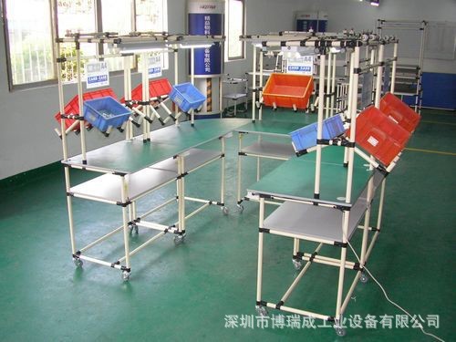 免費設計、打樣防靜電線棒工作臺 電子家電檢測桌 精益管操作平臺