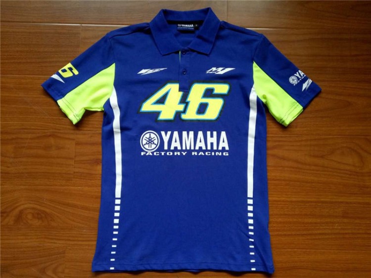 新款MOTO GP賽車服短T摩托車騎行服短袖襯衫 YAMAHA短袖POLO衫