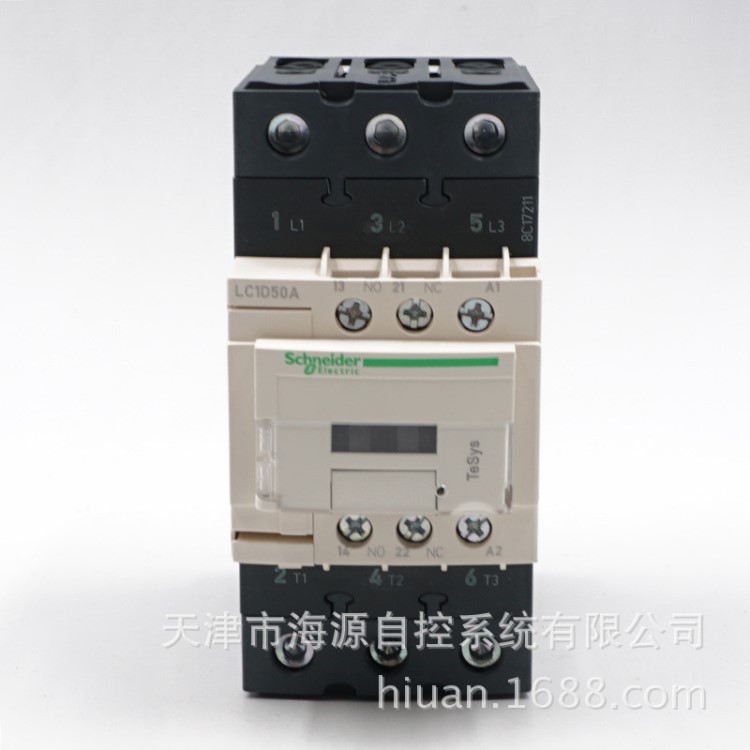 schneider 施耐德TeSys D Everlink系列三極接觸器LC1D50ACC7C