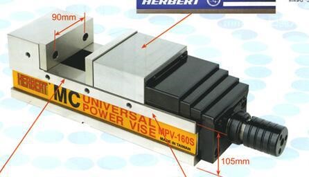 臺灣豪伯特HERBERT MC超精密倍力虎鉗MPV-160S,VIP-160S