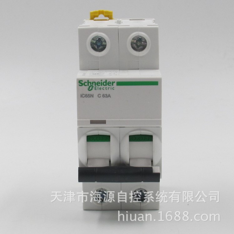 schneider 施耐德微型斷路器 空開兩級  A9F18263 iC65N  2P C63A