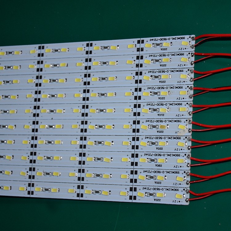 广告灯箱12V铝基板LED硬灯 5630灯条 三星LG灯珠芯片高亮灯带
