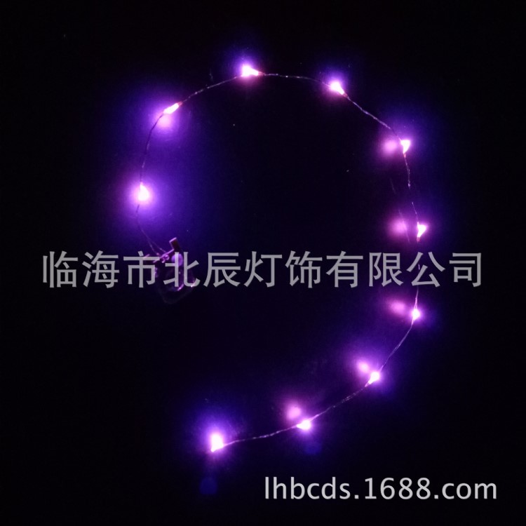 廠家 閃光花環(huán)燈串 LED發(fā)光燈串配件