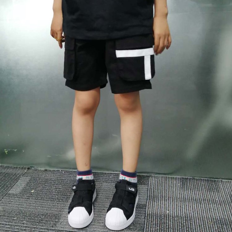 2019新款夏裝兒童裝韓版男童工裝中褲潮寶寶中大童休閑五分短褲子