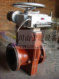 電動頭執行器管夾閥 耐磨鋼絲夾布膠管閥門