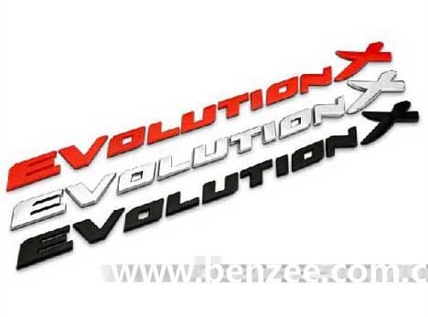 EVOLUTION X  三菱藍(lán)瑟立體改裝個性汽車裝飾車貼