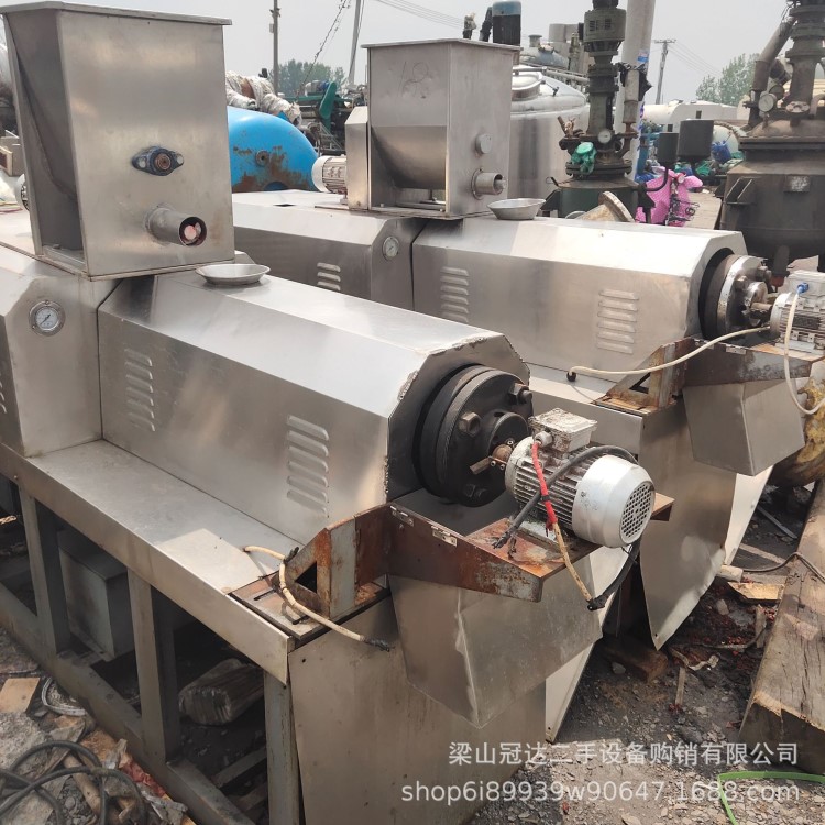 出售二手膨化機(jī) 70型雙螺桿膨化機(jī) 65型食品膨化機(jī) 飼料膨化機(jī)