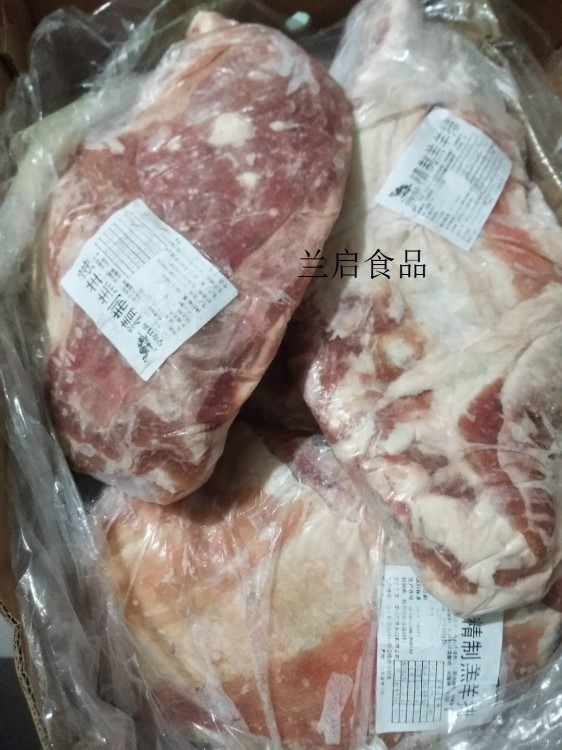 新鮮冷凍精制羔羊排 19斤一箱 470元  適合各種燒烤 烤肉 煲湯