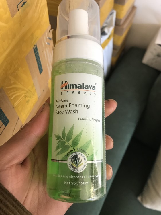 印度喜馬拉雅himalaya facewash 楝樹泡沫潔面乳 洗面奶 150ml