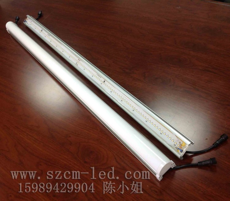 LED護欄管 廣告輪廓優先選擇 高亮防水 3528貼片單色 LED護欄管