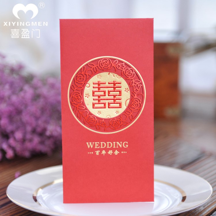 喜慶用品婚禮婚慶紅包利是封批發(fā)結(jié)婚迷你小紅包創(chuàng)意婚禮紅包袋