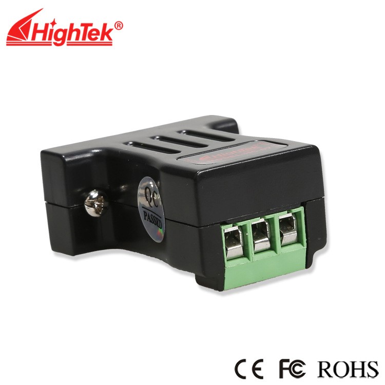 HighTek RS232轉(zhuǎn)RS485轉(zhuǎn)換器 無源防靜電防雷串口轉(zhuǎn)換器HC-07