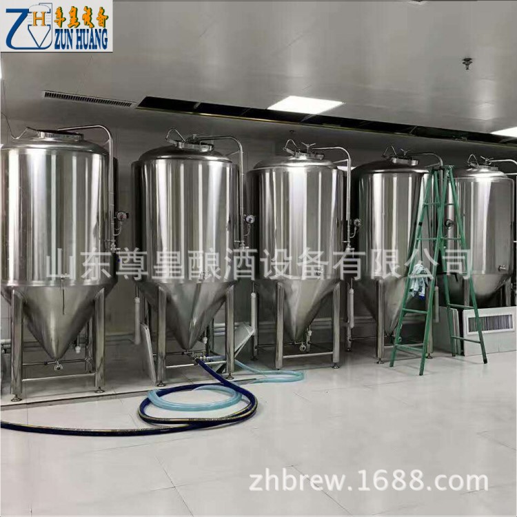 濟南啤酒設備 精釀原漿啤酒設備 小型自釀啤酒機 不銹鋼發酵罐