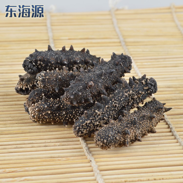 山東淡干海參干貨禮盒批發(fā)500g 大型海參加工廠 青島特產(chǎn)海參禮盒