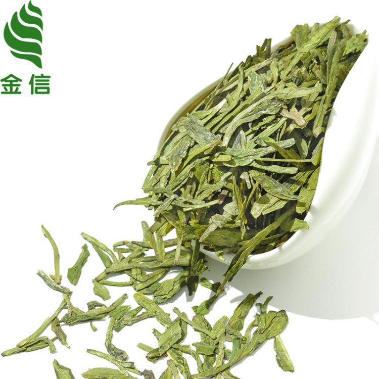 2019春茶 金信廠家直銷浙江高山綠茶葉 散裝批發(fā)品質(zhì)款豆香龍井茶