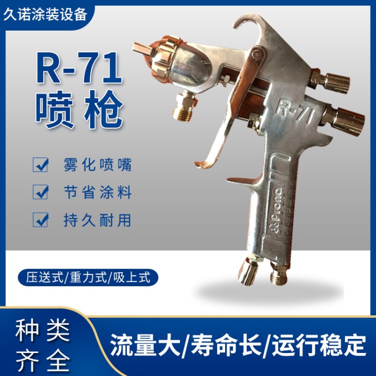 prona寶麗R-71噴槍油漆噴槍高霧化通用型家具油漆R71小型手動噴槍