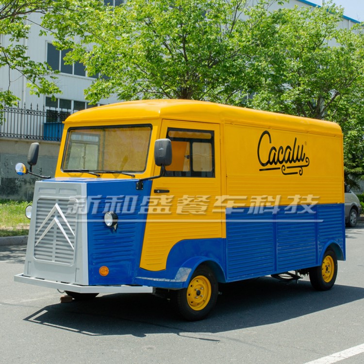 廠家定制餐車 電動(dòng)四輪 移動(dòng)售賣車 小吃車早餐車 電動(dòng)餐飲車