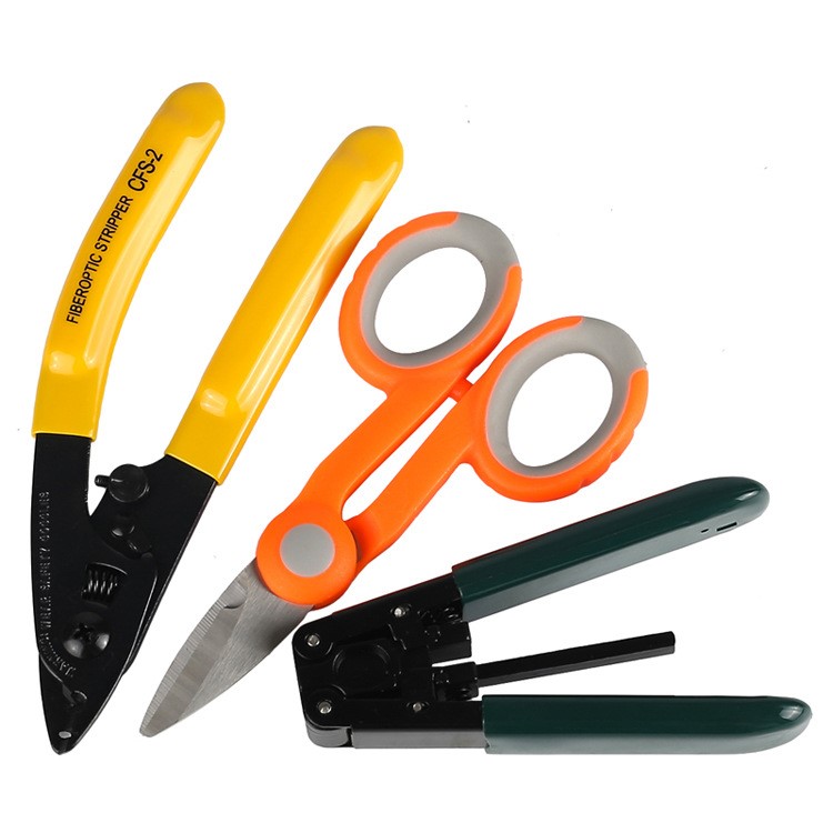 皮線光纜開剝器/雙口CFS-2維米勒鉗剝纖鉗/凱夫拉剪刀 三件套