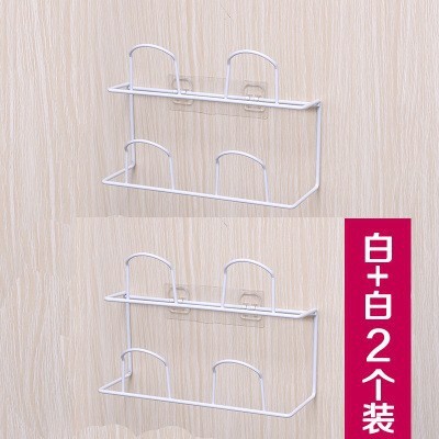 創(chuàng)意家居用品用具洗澡間廁所衛(wèi)生間收納置物架免打孔浴室壁掛神器