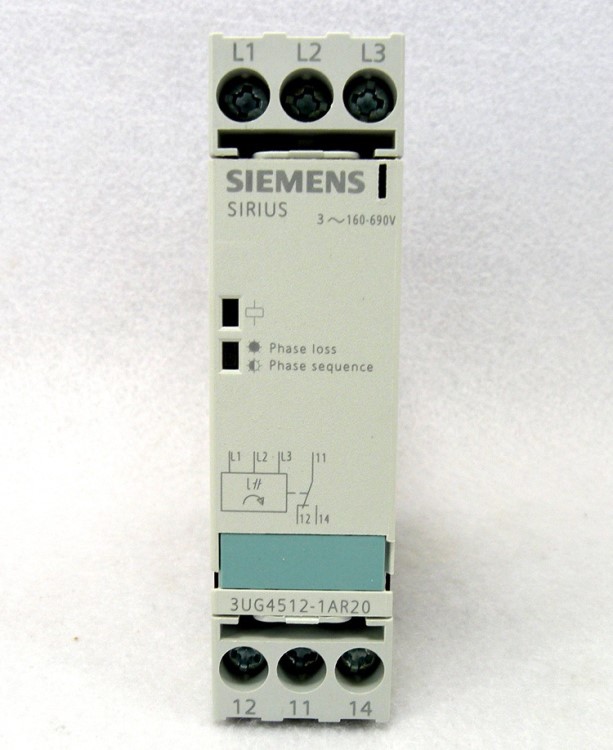 原裝德國西門子 SIEMENS 相序繼電器 3UG4512-1AR20