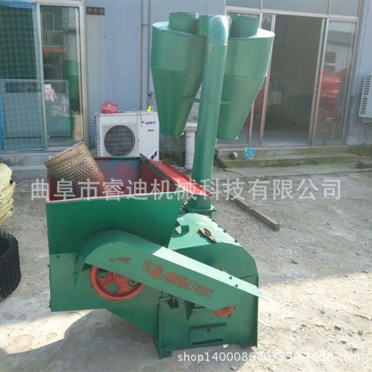 自動進料秸稈粉草機 除膜花生秧粉碎機 牧草粉碎機