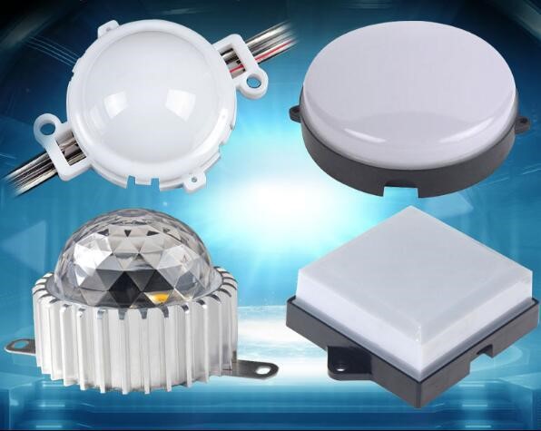 led點光源新品內外控七 全彩單色跑馬燈方圓形外墻亮化LED輪廓燈