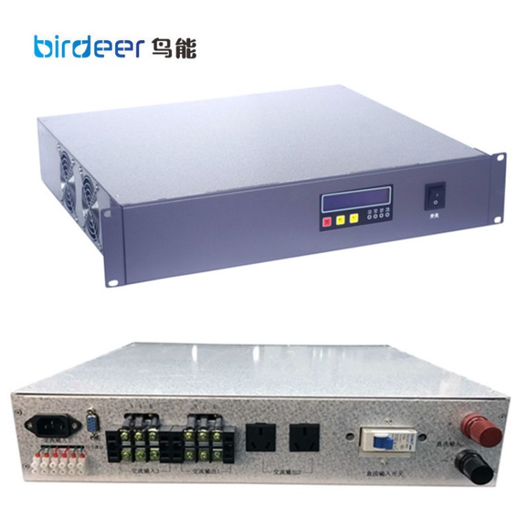 4kva48v轉(zhuǎn)220v高頻液晶顯示機架式通信逆變器水電站機房逆變器