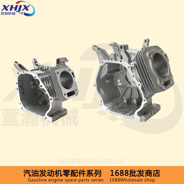 汽油發電機水泵微耕機配件168F170F173F188F190F192 缸體機體箱體