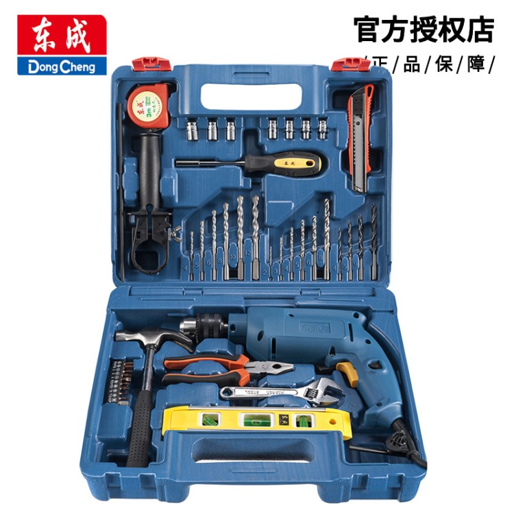東成沖擊鉆套裝Z1J-FF04-13沖擊電鉆家用組合套裝電動(dòng)工具批發(fā)