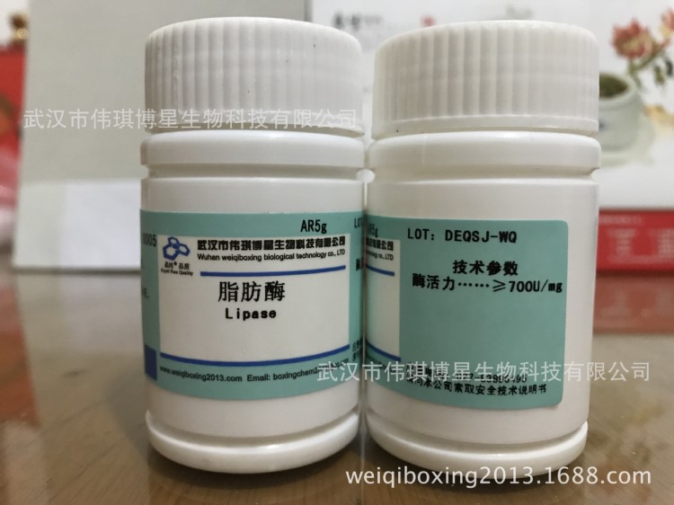 脂肪酶試劑&ge;700U/mg  淀粉酶&ge;1.5U/mg  用于食品中維生素K測定