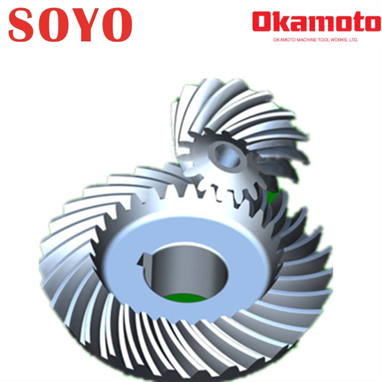日本岡本Okamoto齒輪機器人專用 直齒斜齒傘齒 蝸輪蝸桿 含稅運