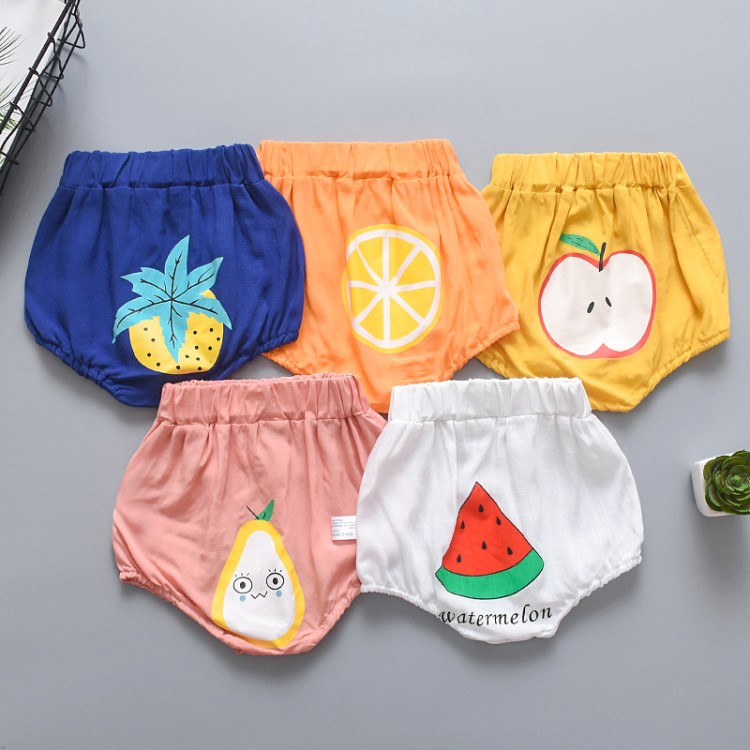 女童寶寶短褲打底褲面包褲夏季薄款超洋氣嬰兒大PP褲baby clothes