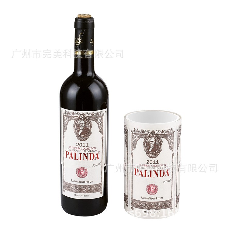 定做雙面印刷燙金啞銀透明PET底紙凈飲用礦泉水不干膠標簽貼紙