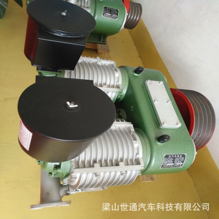 蘇州空壓機出口廠家 下灰車用雙缸空氣縮壓機 無油擺式單缸空壓機