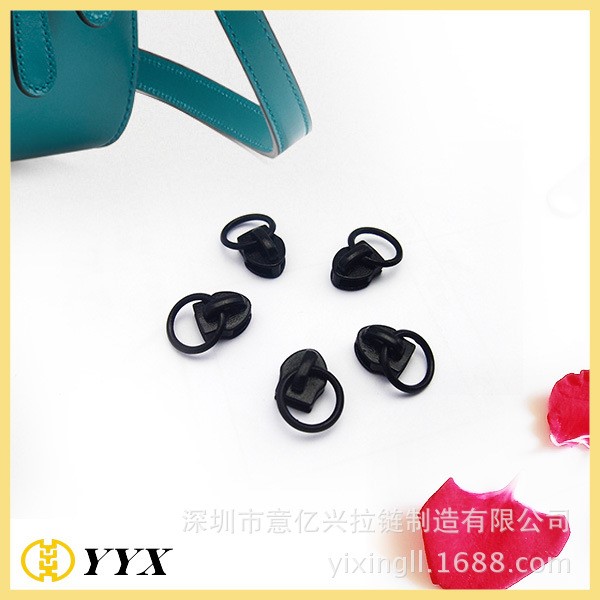 【廠家直銷】現(xiàn)貨供應(yīng)5號帶D扣圓環(huán)拉鏈頭