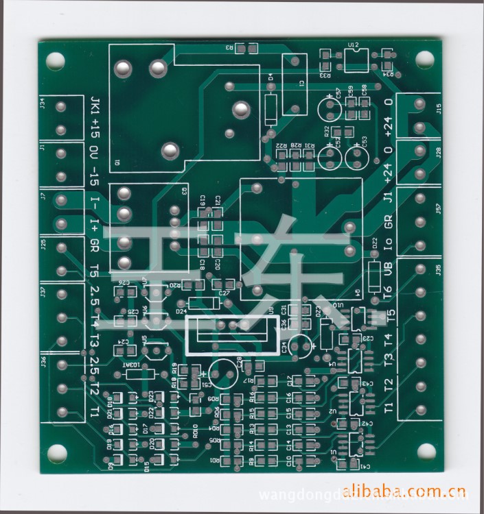 供應(yīng)各種儀器儀表雙面PCB線路板，電源電路板抄板打樣，批量生產(chǎn)