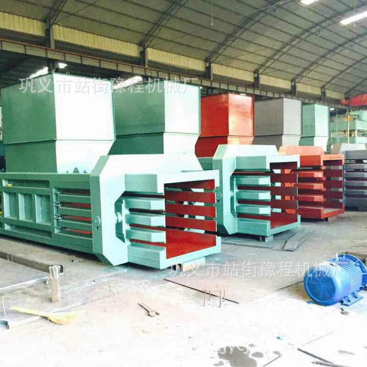 易拉罐塑料瓶子打包機 200噸廢鋁舊鋼壓塊機 編織袋捆扎機