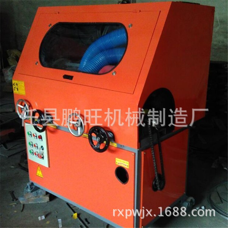 天然氣鋼管拋光機 圓管拋光機 外圓拋光機天然氣環保除銹刷漆機